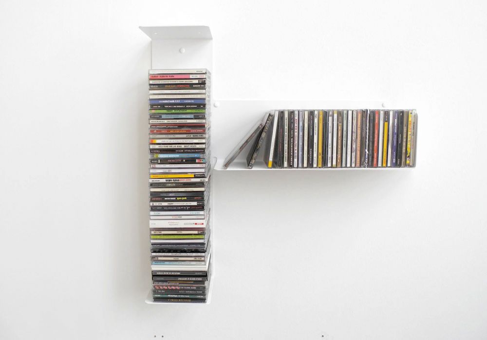 Asymmetrical CD shelf "T" RIGHT